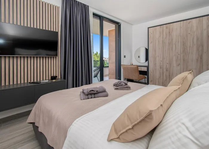 빌라 Infinity Gem Mit Beheizbarem Pool In Medulin, Istrien *