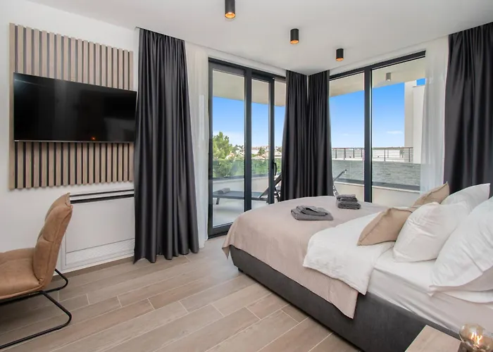 빌라 Infinity Gem Mit Beheizbarem Pool In Medulin, Istrien *